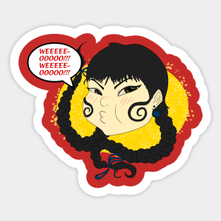 Kung Pow Ling! Sticker